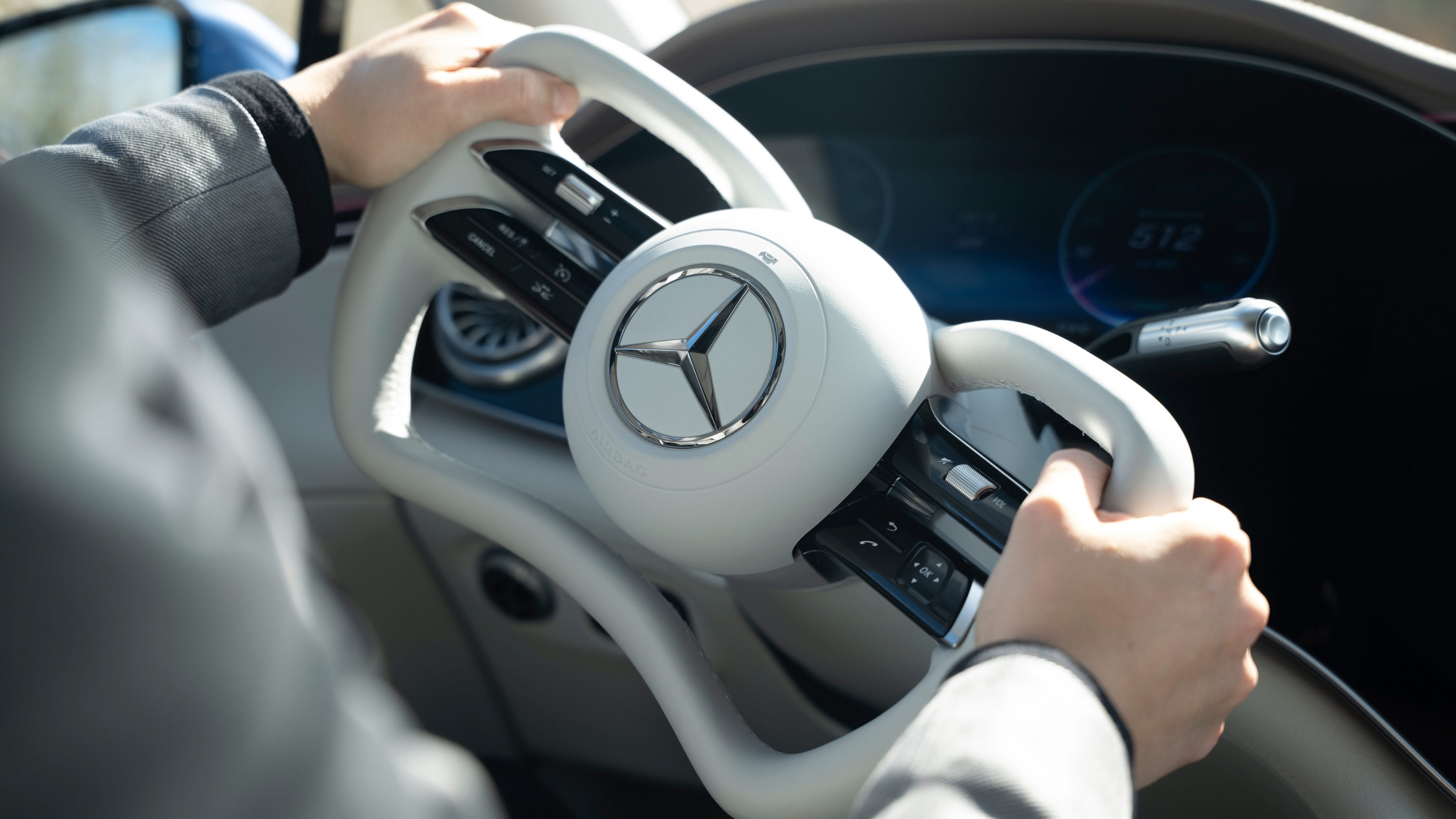 Mercedes-Benz Steer-by-wire steering wheel