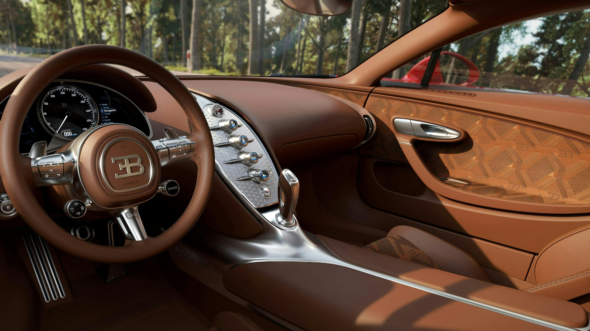 Bugatti Veyron Interior