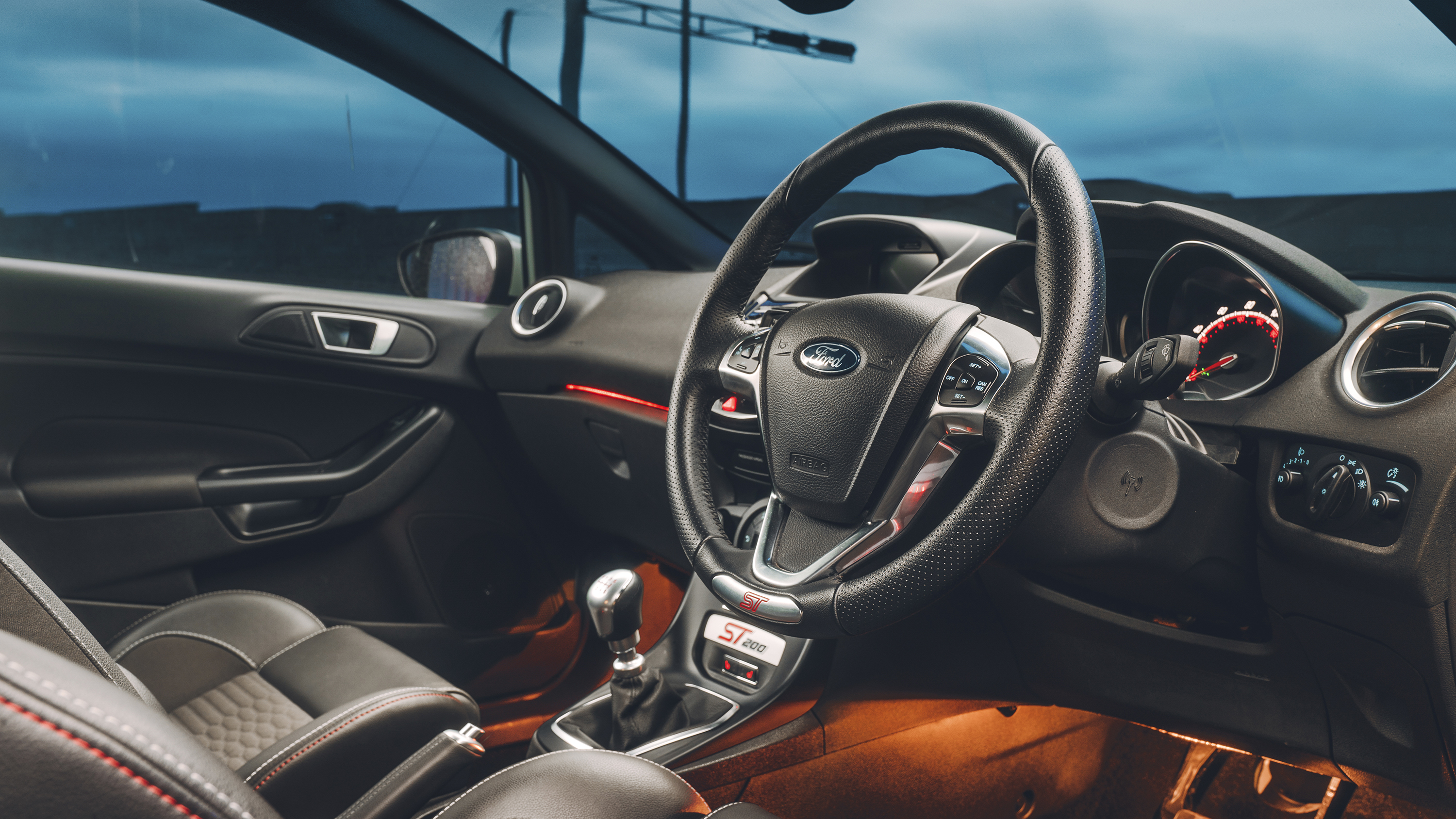 Ford Fiesta ST cabin shot