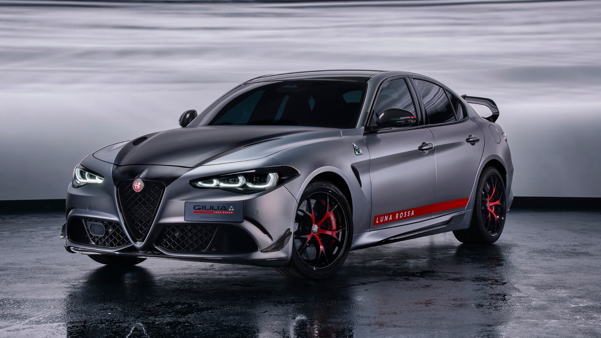 Giulia Luna Rossa pictured 3/4 front angle