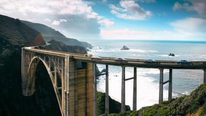 Highway 1 (along the California coast)
