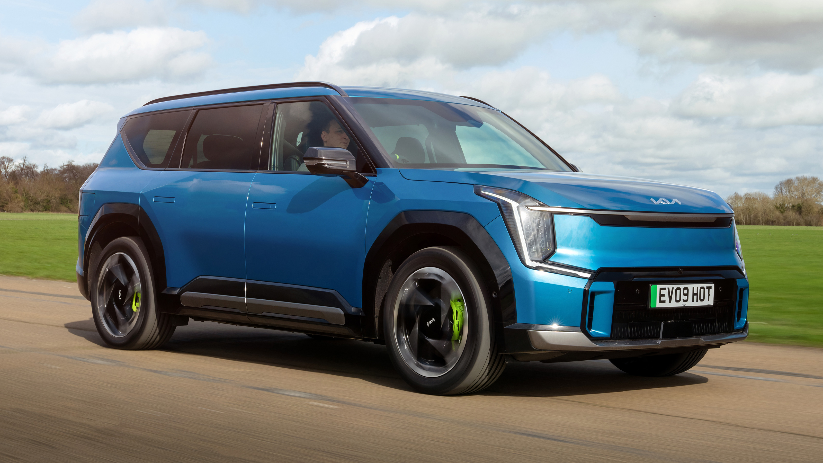 Kia EV9 GT front quarter