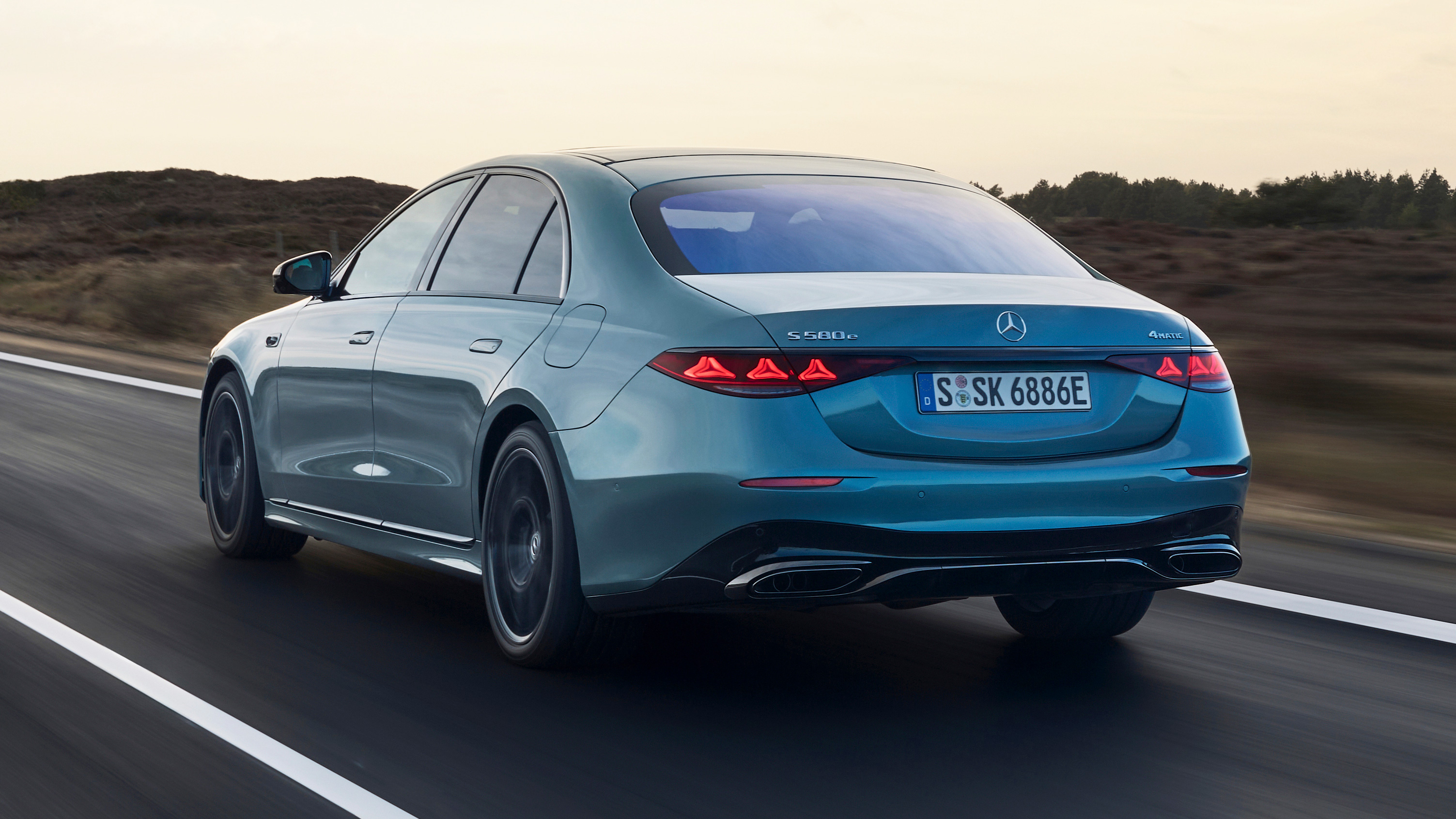 Mercedes S-Class rear