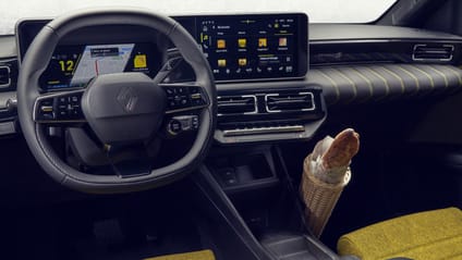 Renault baguette holder