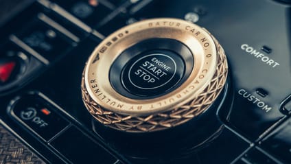 Bentley Batur solid gold accessories