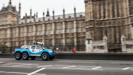 The time we drove a 6x6 one through central London