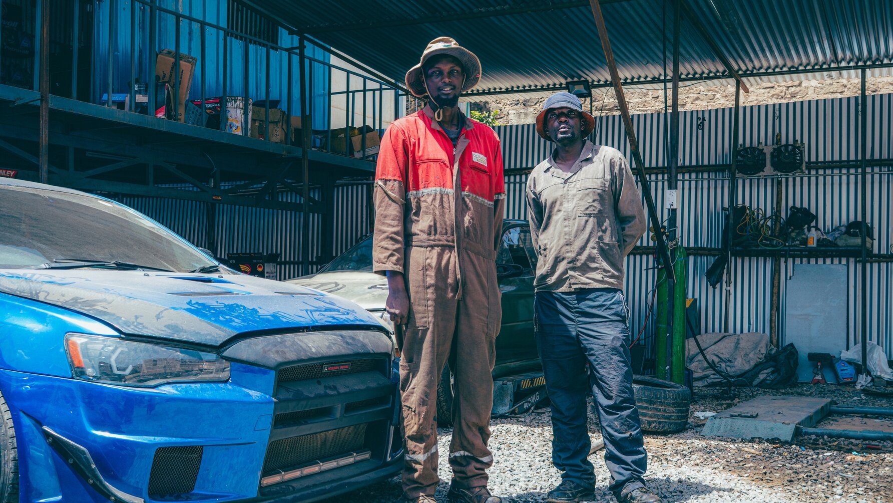 Karan Rupal Subaru workshop Kenya
