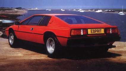 Rover SD1 rear lights on the MkII Lotus Esprit