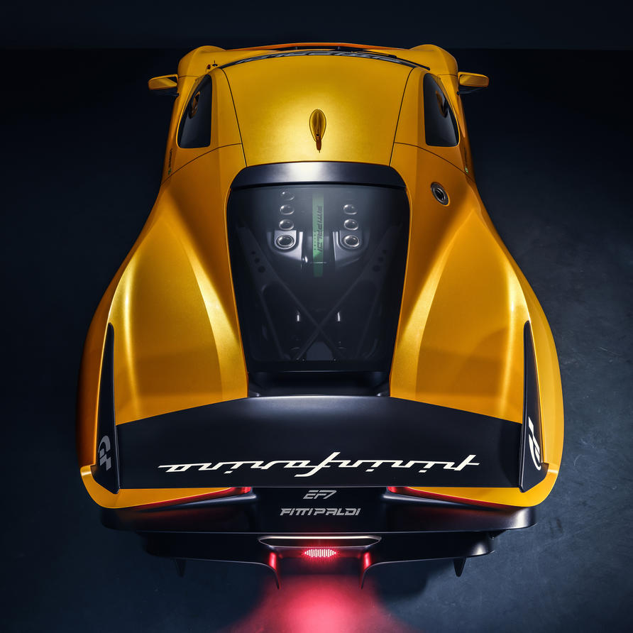 Fittipaldi EF7 Vision rear
